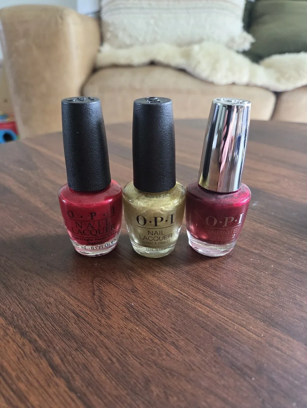 OPI Nail Polish Lot of 3 - I’m Not Really A Waitress, Minnie & Mighty Bow, Suzi' - Picture 2 of 4